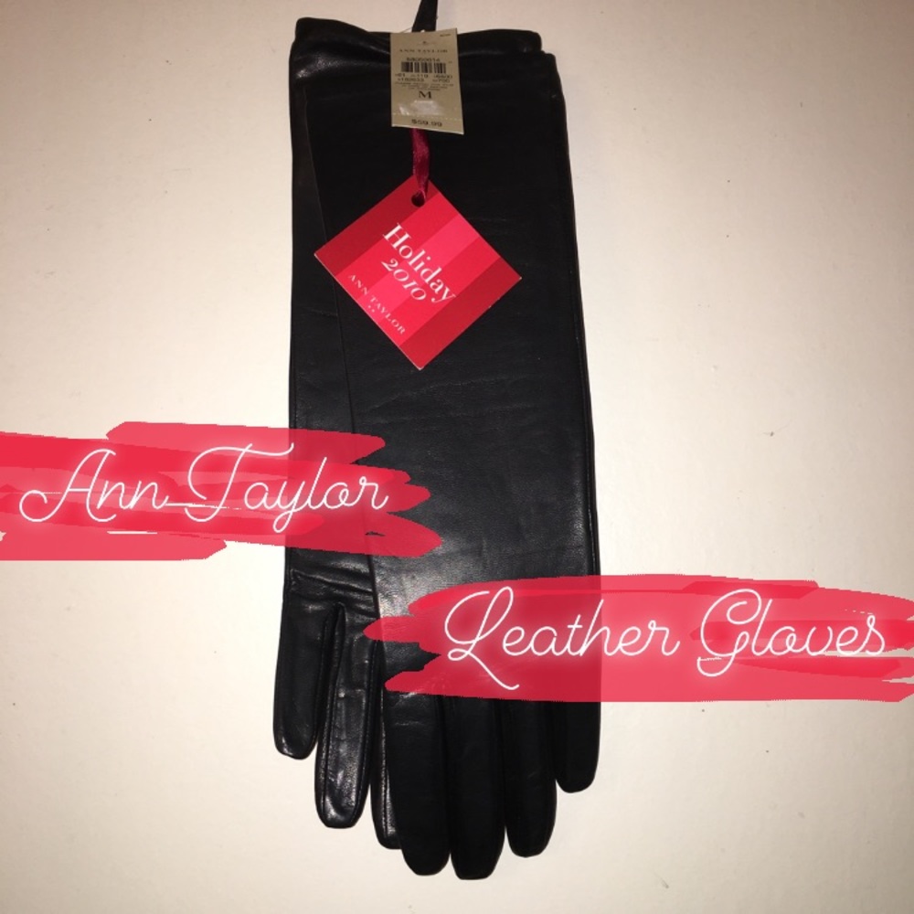 Ann Taylor Leather Gloves